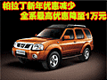 帕拉丁新年優(yōu)惠減少 全系最高優(yōu)惠降至1萬元