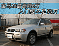 宝马X3最高降6万 入门级不足50万