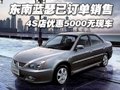 東南藍(lán)瑟已訂單銷售 4S店優(yōu)惠5000無現(xiàn)車