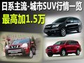 日系主流-城市SUV行情一览 最高加1.5万