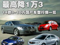 最高降1萬3 14款8-10萬國產(chǎn)車型行情一覽