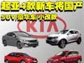 SUV/豪華車/小改款 起亞4款新車將國產(chǎn)