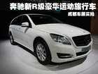 奔驰新R级豪华运动旅行车 成都车展实拍