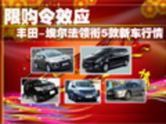 限购令效应 给劲儿马自达8等5款新车推荐
