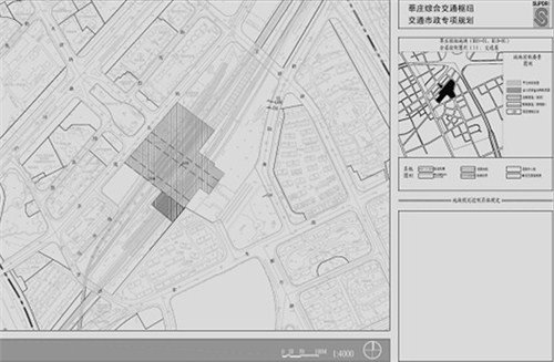 枢纽平台层规划示意图   来源:闵行规划与土地网 (编辑 隆耀华)