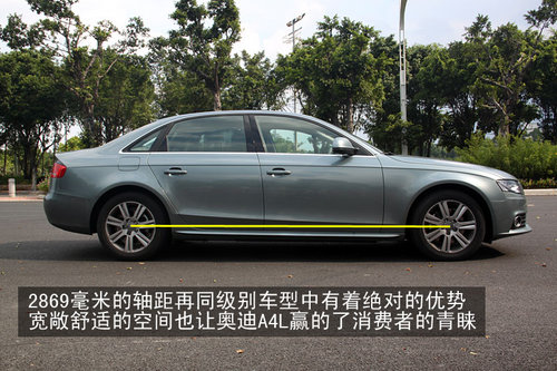 试驾2011款奥迪A4L 2.0TFSI豪华型