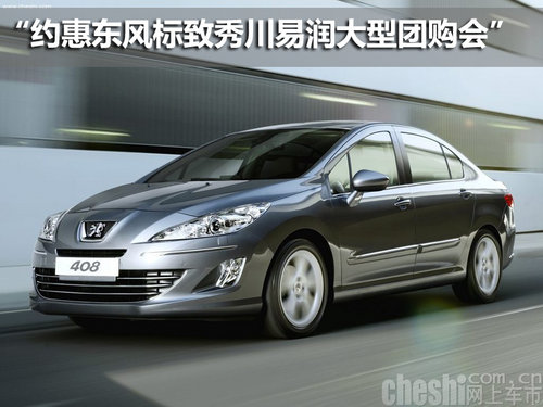 约惠东风标致秀川易润店——大型团购会