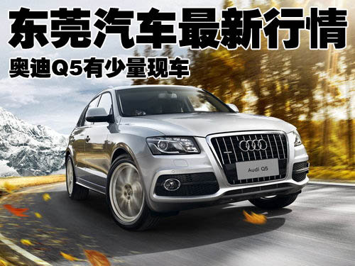 东莞汽车最新行情 奥迪Q5有少量现车