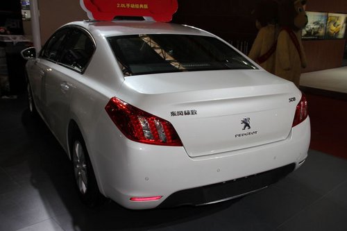 小编哈尔滨国际车展实拍东风标致508