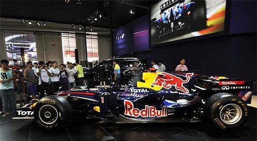 英菲尼迪携红牛F1冠军战车9月亮相重庆