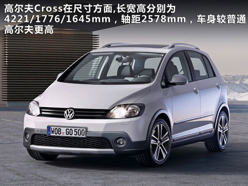 大众高尔夫旅行轿车及CrossGolf9月上市