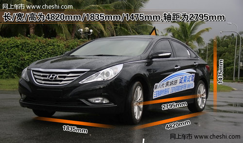 全景天窗是亮点 试乘体验第八代索纳塔