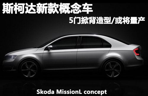 斯柯达新款概念车 5门掀背造型/或将量产