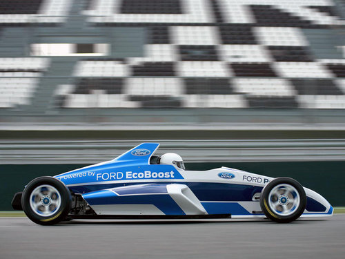 搭1.6T引擎 福特方程式赛车亮相法兰克福