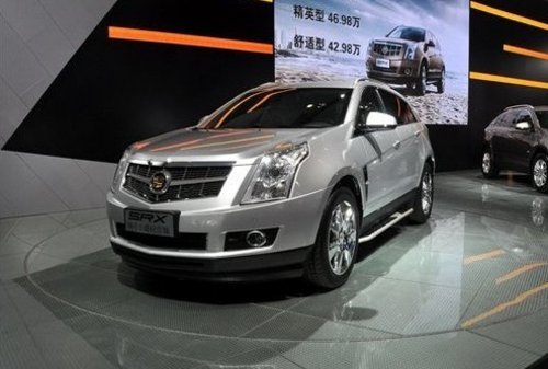 2012款凯迪拉克srx成都国际车展首度亮相高清图片