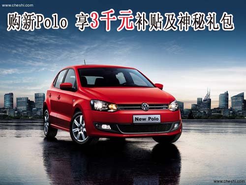 上海大众新Polo 购车可享3千元节能补贴