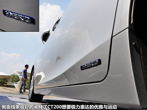 惊艳现身  实拍雷克萨斯CT200h（外观）