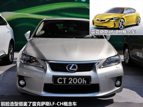 惊艳现身  实拍雷克萨斯CT200h（外观）