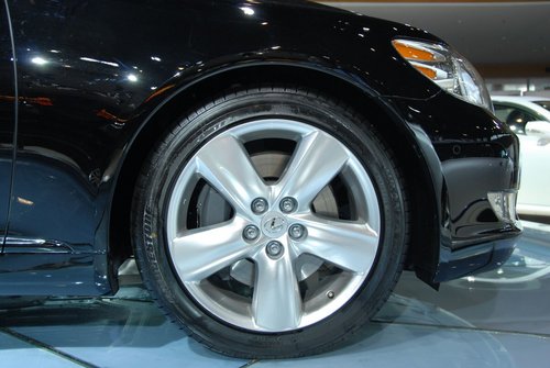 2011南京国际车展实拍雷克萨斯LS460L