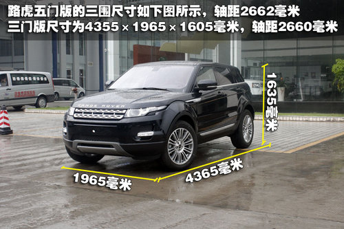 路虎年度重磅车型 实拍揽胜极光五门/三门版