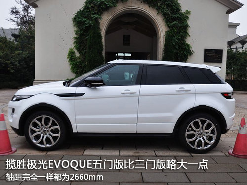 轻量化车型减少碳排放 实拍路虎极光