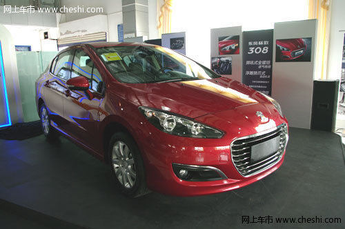 外观抢眼 内饰运动范 标致308深圳实拍