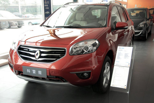 雷诺 新科雷傲2012款SUV 宁诺4S店实拍