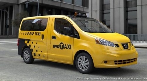 日产新型出租车，纽约市民先睹为快