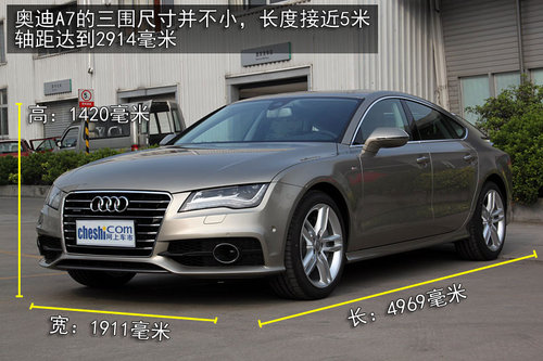 实拍奥迪A7 Sportback
