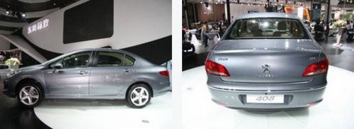 东风标致408外观