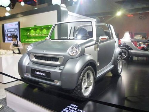 低消耗高乐趣的smart crosstown混合动力车