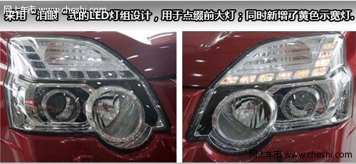 2012款日产奇骏大灯