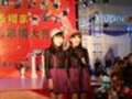 少儿车模大赛冠军—“小桌椅”姐妹花
