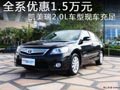 丰田凯美瑞全系优惠1.5万元 2.0L有现车