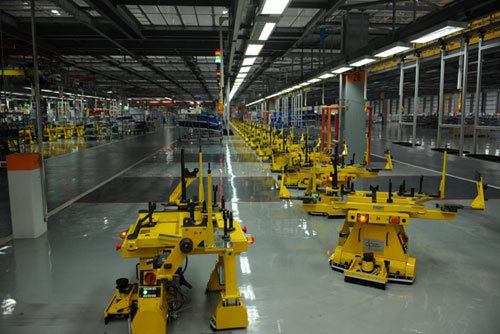 全球模范工厂 参观一汽-大众轿车三厂
