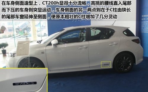 混合动力新时尚 雷克萨斯CT200进店实拍