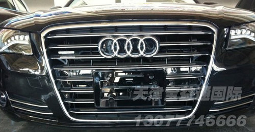 2012款奥迪A8L 天津4.2美规版现车抵港