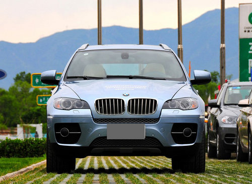 2012款宝马X6美规版蓝色  天津现车出售