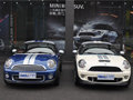 戴帽子的MINI 实拍MINI COUPE硬顶跑车