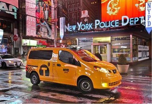 NISSAN NV200 未来出租车纽约车展亮相