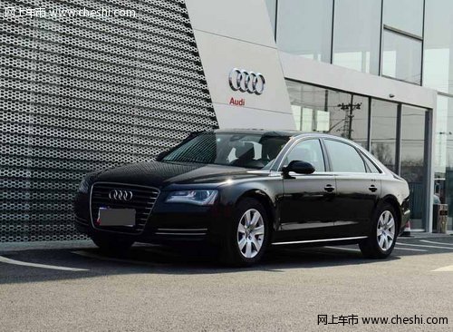 2012款奥迪A8L(4.2)黑色 天津现车到店