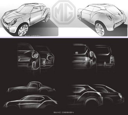 上海汽车MG将产小SUV 外形似MINI越野车