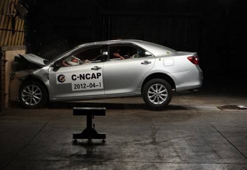 C-NCAP碰撞成绩拔头筹 凯美瑞获五星