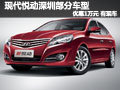 現代悅動深圳部分車型優惠1萬元 有現車