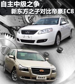 自主中级之争 新东方之子对比帝豪-EC8