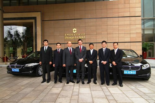BMW5长轴距版广州香格里拉酒店贵宾用车