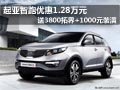 起亞智跑降1.28萬 送3800拓界+1千裝潢