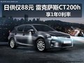 日供僅88元 雷克薩斯CT200h享1年0利率