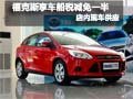 福克斯購車享受車船稅減免50% 現車銷售