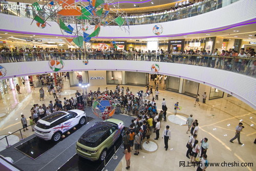 通孚祥携路虎揽胜极光 亮相中原万达_郑州车市-网上车市